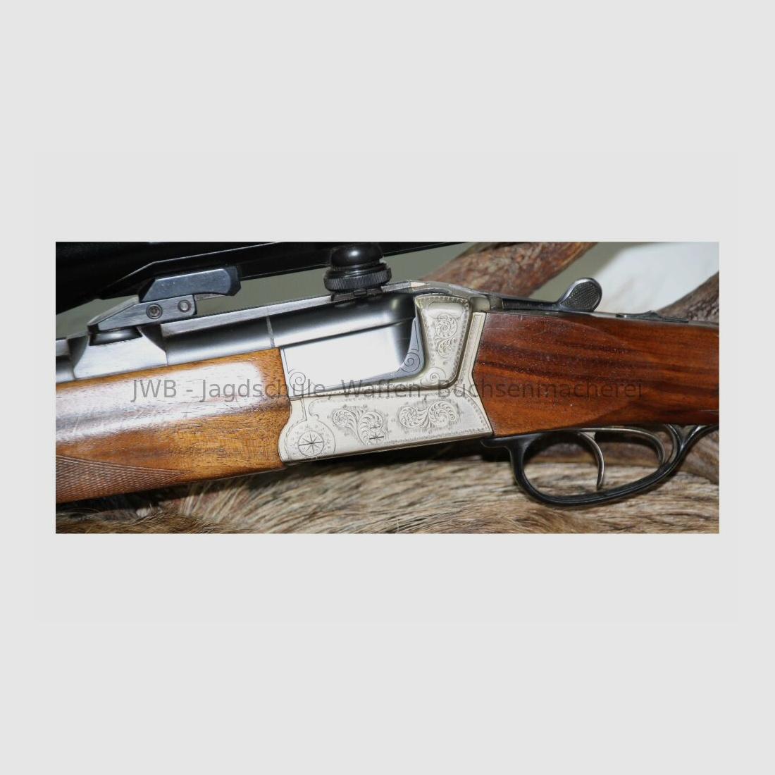 Bockbüchsflinte Krieghoff Teck z podwójnym zamkiem Bock z wymiennym lufą 12/70;.30RBlaser