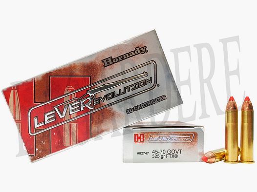 HORNADY LEVEREVOLUTION FTX 325GR (CARTRIDGE WITH BULLET)
