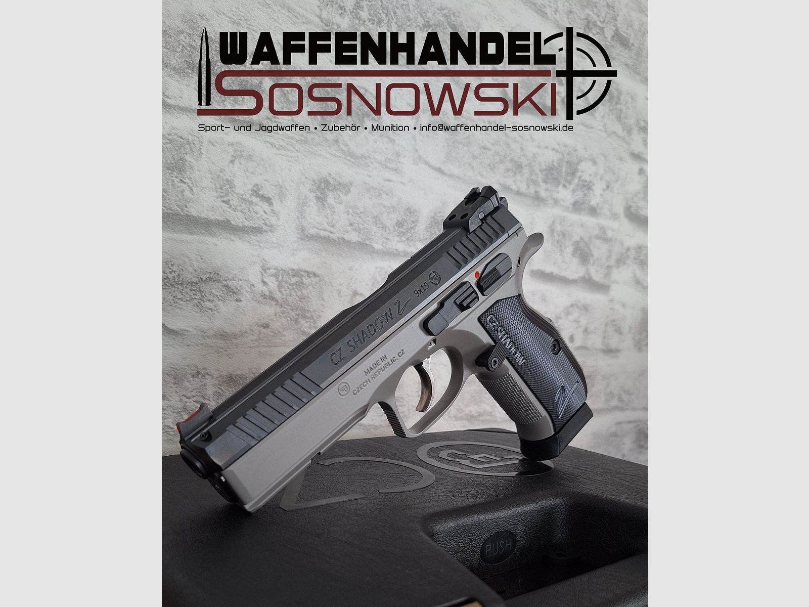 Pistole CZ Shadow II Urban Grey 9mm Luger (CZ Shadow 2)