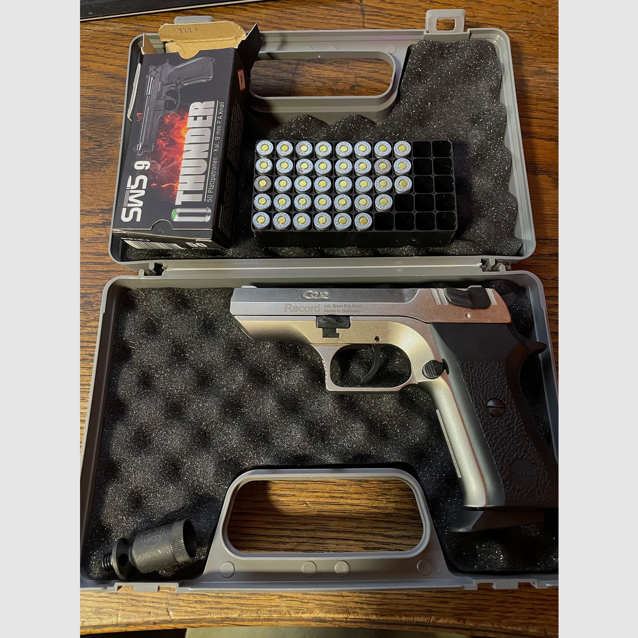 Record COP 9 mm stainless steel