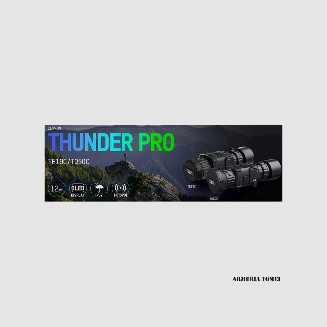 WÄRMEFERNROHR – HIKMICRO – THUNDER Pro CLIPON TE19C THERMAL 16G 2.47/1/8x 1024×768 Oled-Linse 19mm (KEIN RETIKEL), Bild 2 von 5