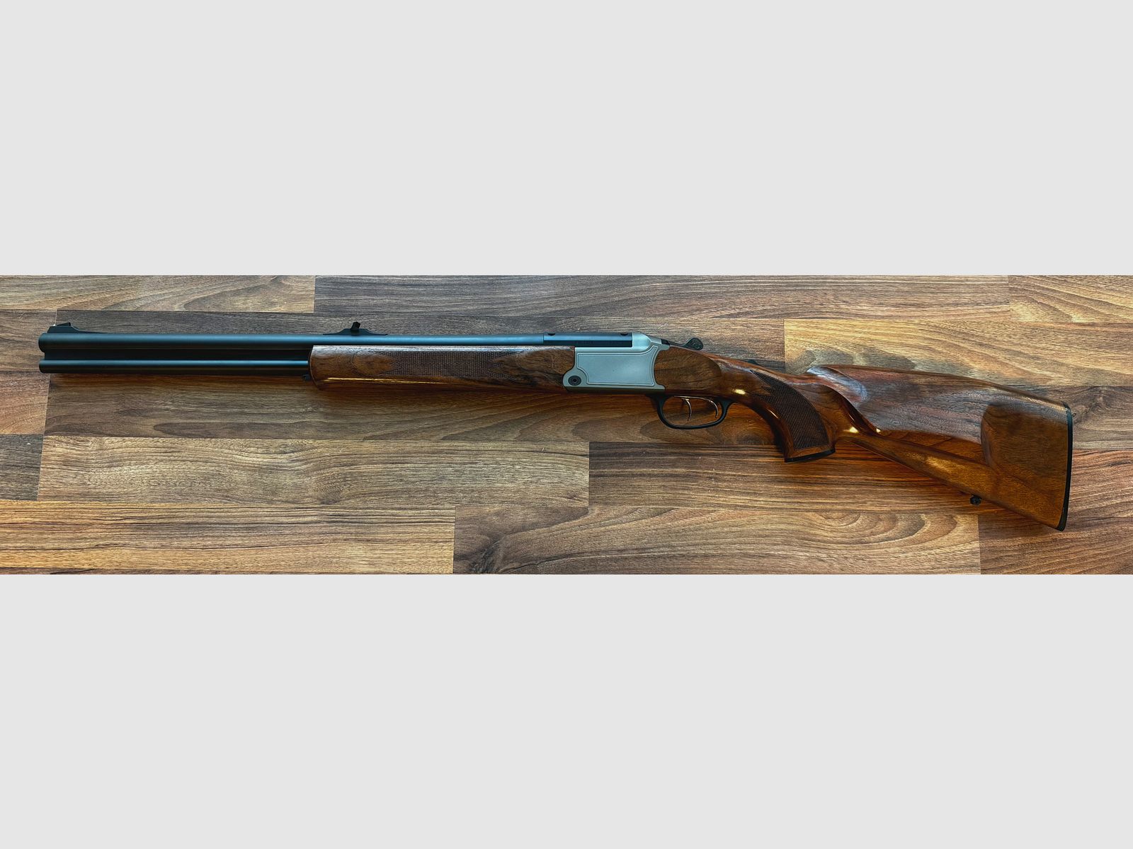 Bockbüchsflinte Blaser BBF95 Standard 8x57 IRS, 12/76 Rechtsschäftung, HK3, 1/2 Choke Stahlschrotbeschuss, LL600mm, Bild 2 von 2