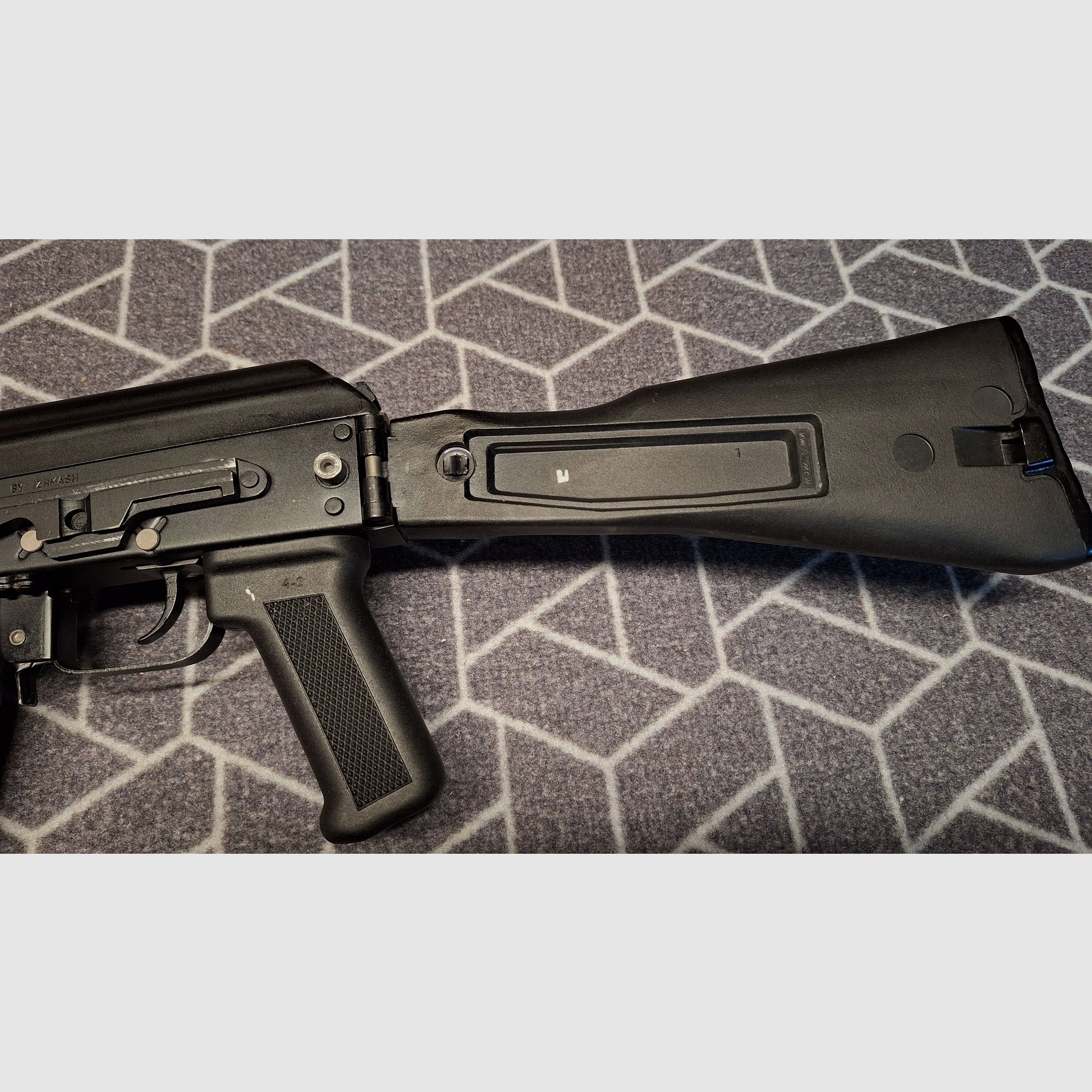 Original AK74M CO2 4.5mm Yunker full steel Kalashnikov - NEW!