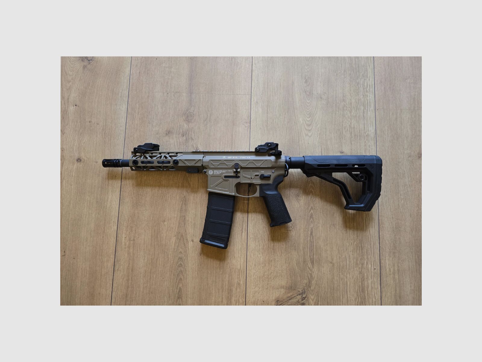 GP R15 FREYA 7" CNC gen.2 Mlok ALPHA Tan S-AEG Frei ab 18 Jahren | Delta Armory