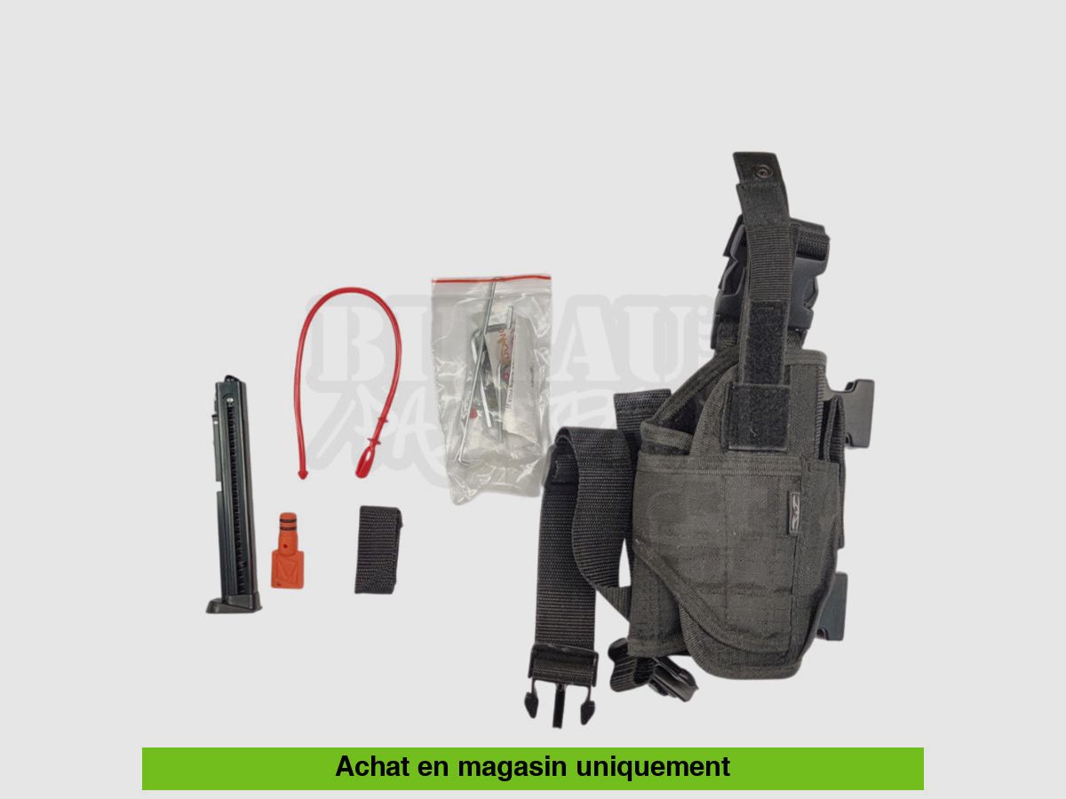 Pistool Kingman Chaser Stainless kal. .43 (zeldzaam), afbeelding 4 van 5