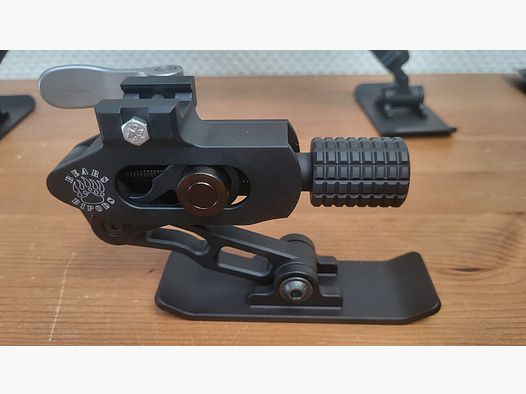 Monopod Picatinny QD Edelstahlexenter