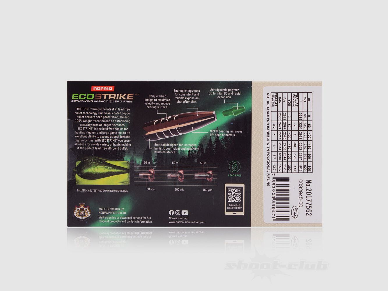 norma Ecostrike bleifrei 9,7g 150gr