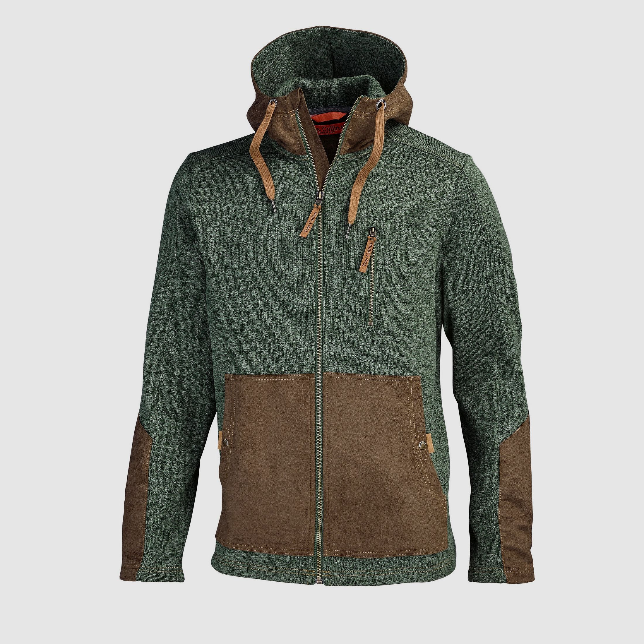 Tom Collins knitted fleece jacket