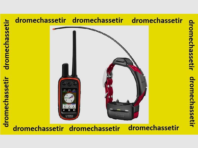 Pack 1 Fernbedienung GARMIN ALPHA 100 und 1 Halsband zur Ortung und Ausbildung TT15
