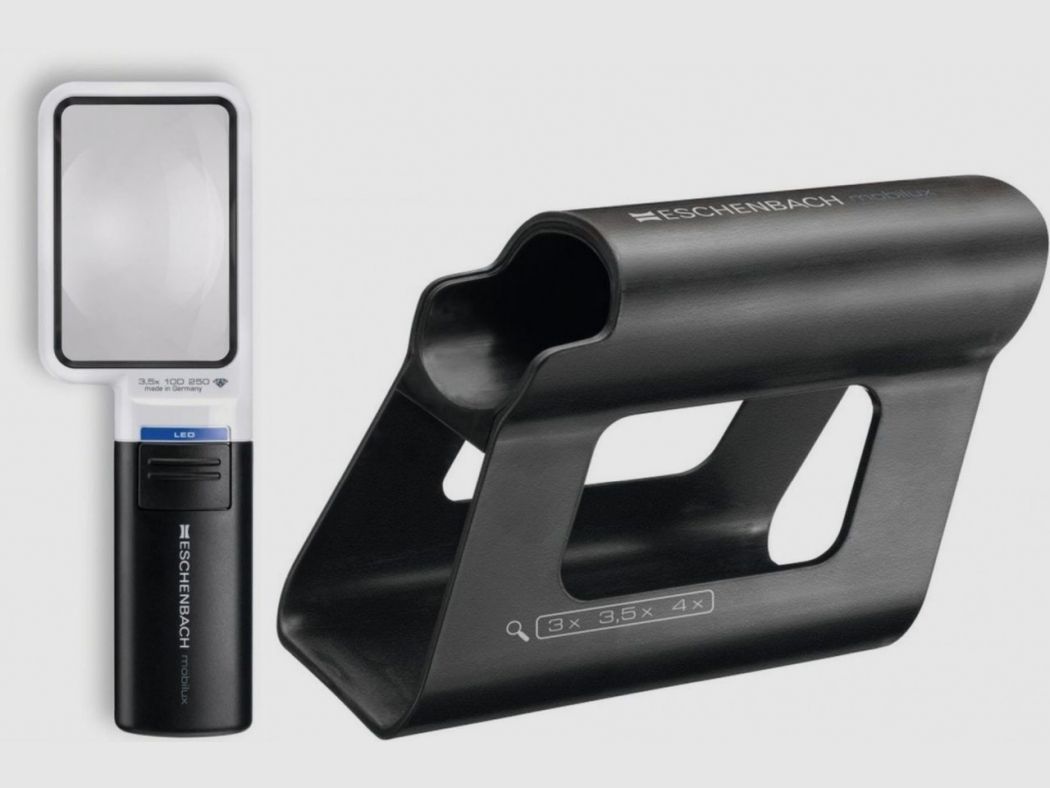 Eschenbach Eschenbach 15113 mobilux LED 3.5x 10dpt 75x50mm + Mobase