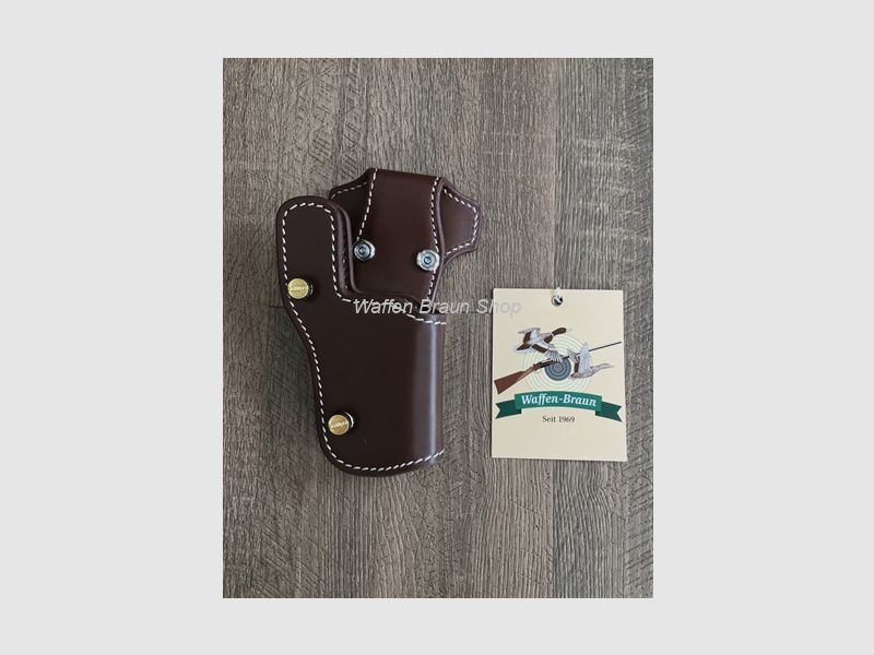 Sickinger Holster Range Master S&W 4" L-Frame, Braun