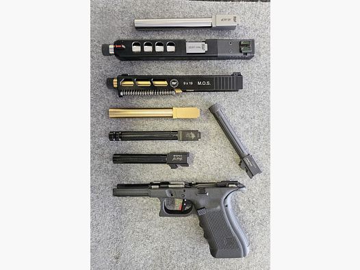 RBF Custom Glock sistemi intercambiabili 17, 19, ...