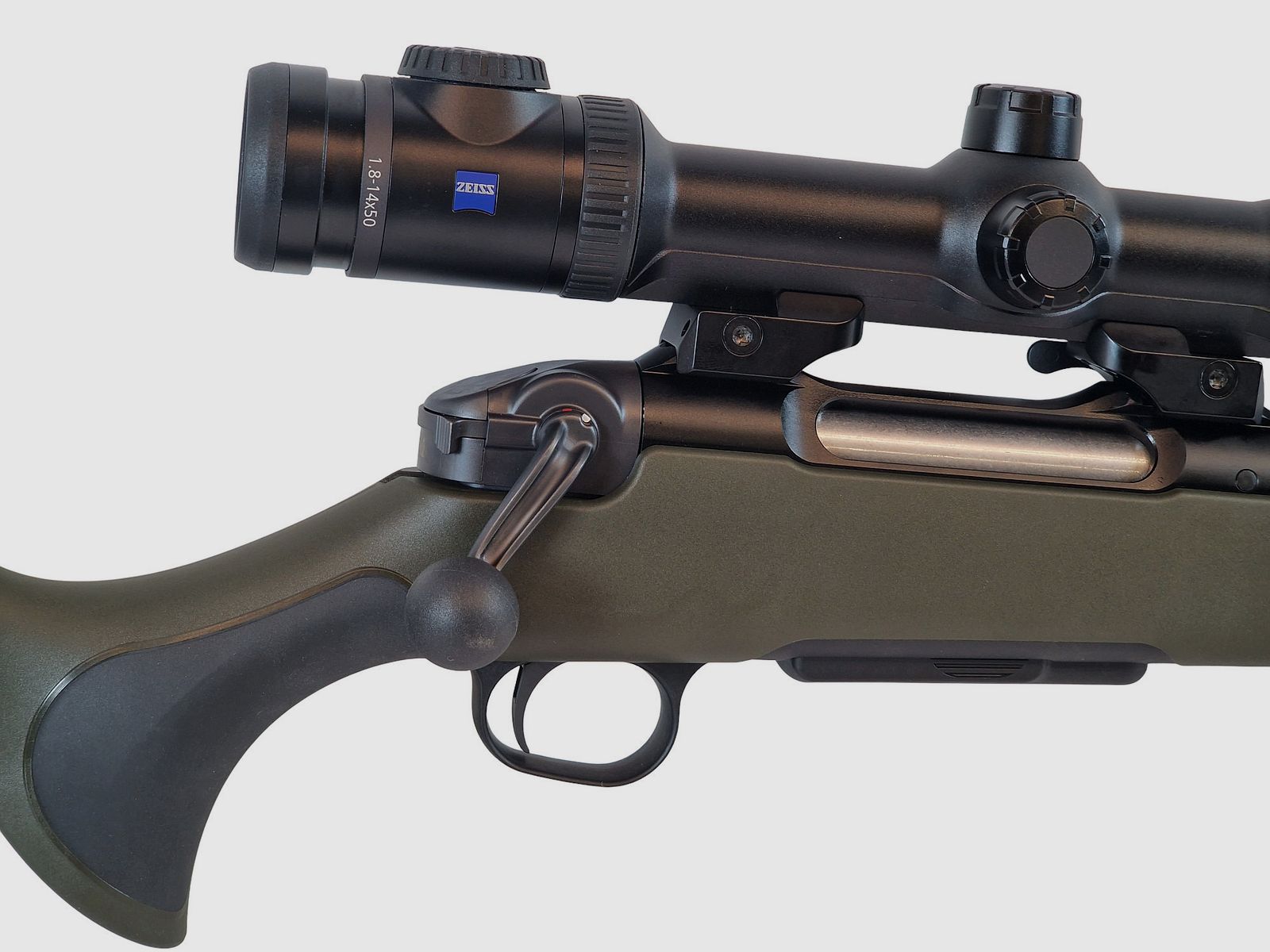 Haenel Jäger NXT im Kal. 308 Win mit M15x1 und Zeiss V8 1,8-14x50 