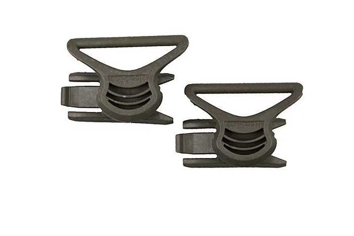 Goggle-Montageclips (36 mm) – foliage green