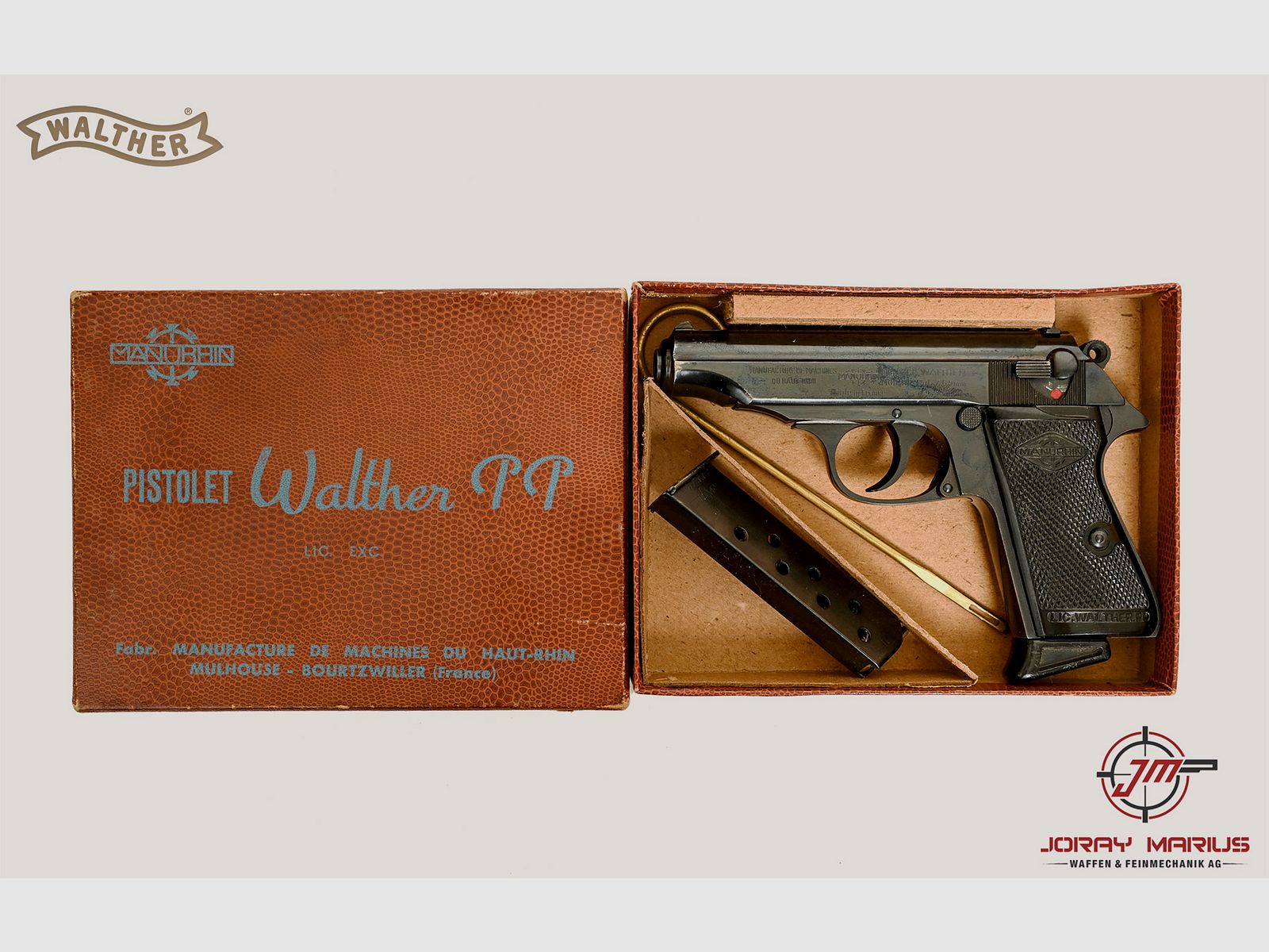 Walther-Manurhin PP 7.65 Kort – 1952, afbeelding 3 van 3