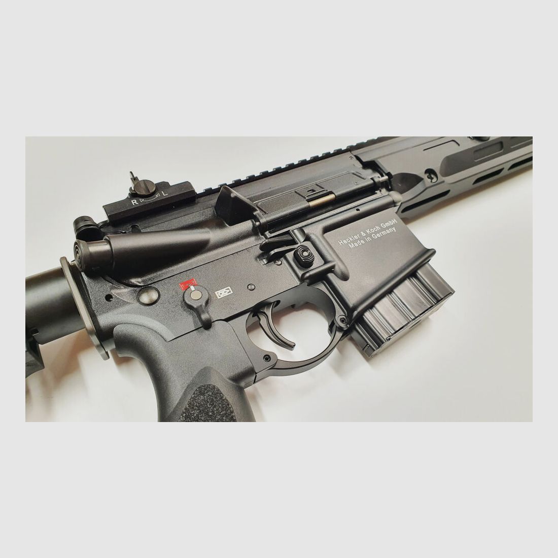 Heckler & Koch halbautomatische Büchse Heckler & Koch MR223 A3 Slimline 14,5" SPORT Sonder-Edition, Schwarz .223Rem, Bild 9 von 10