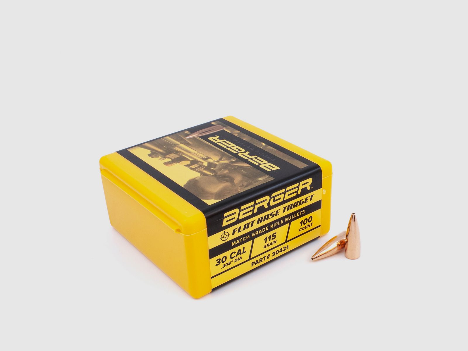 Berger Geschoss .30 FB Target 115GR 500 Stück