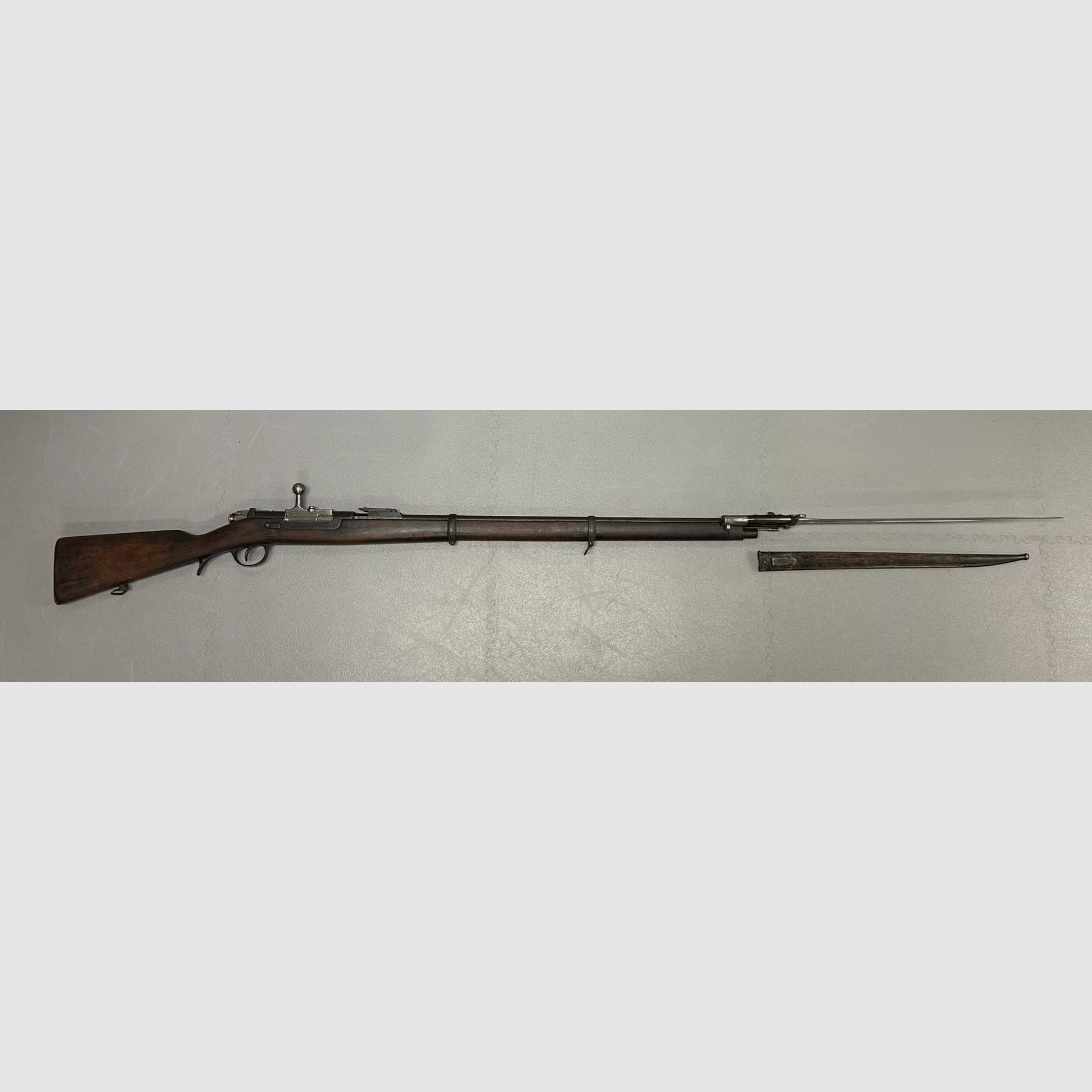 Kropatscheck M1886 mit Bajonett