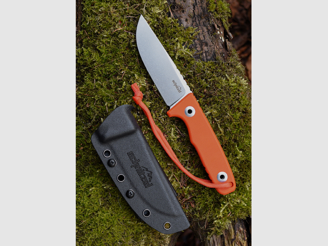 Schnitzel TRI, Outdoormesser (Orange)