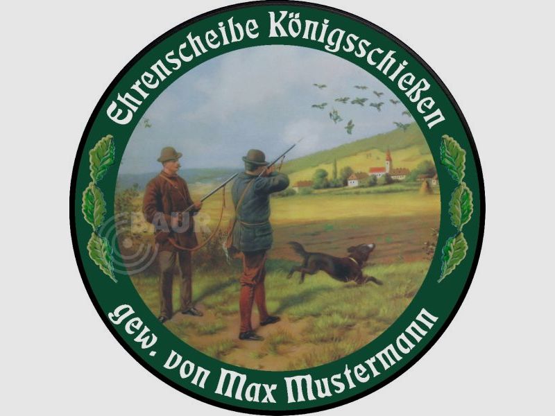 Schützenscheibe ECO-LINE Motiv 110