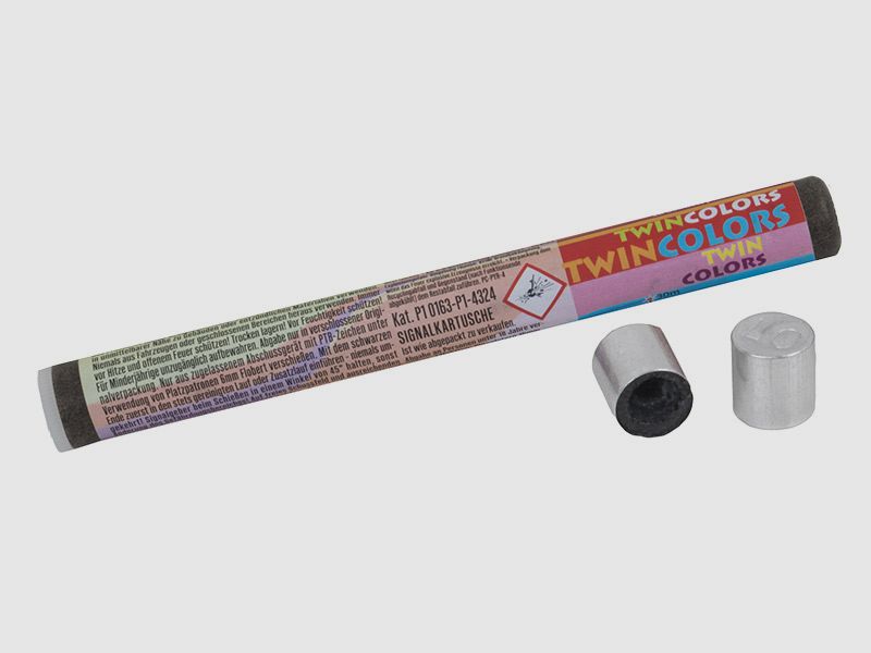 Pyro Zink Twin Colors Wechselsterne 5 verschiedene Effekte 10 StĂĽck (P18)