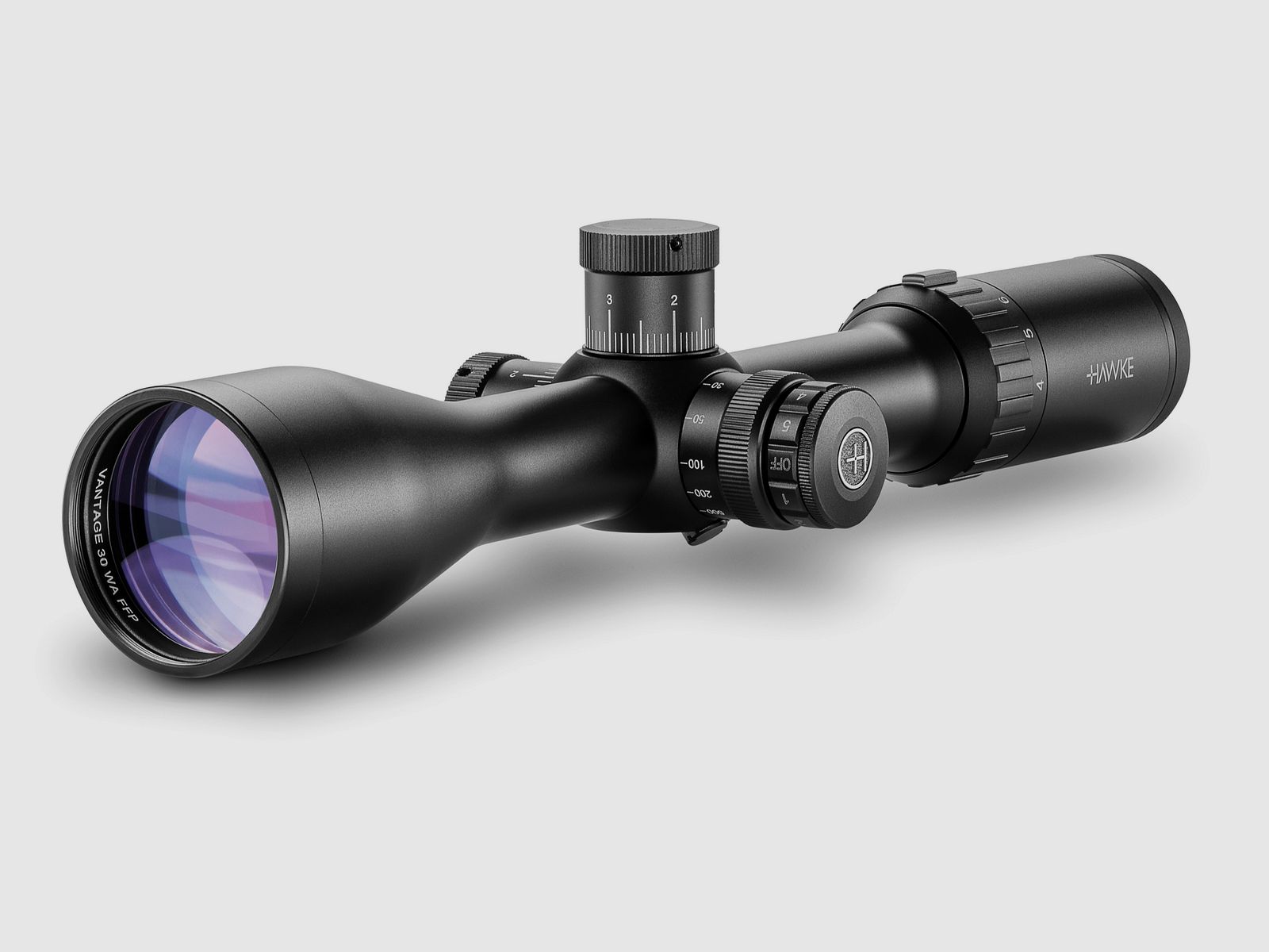HAWKE 14300 VANTAGE 30 WA FFP 4-16x50 HALF MIL DOT IR SCOPE