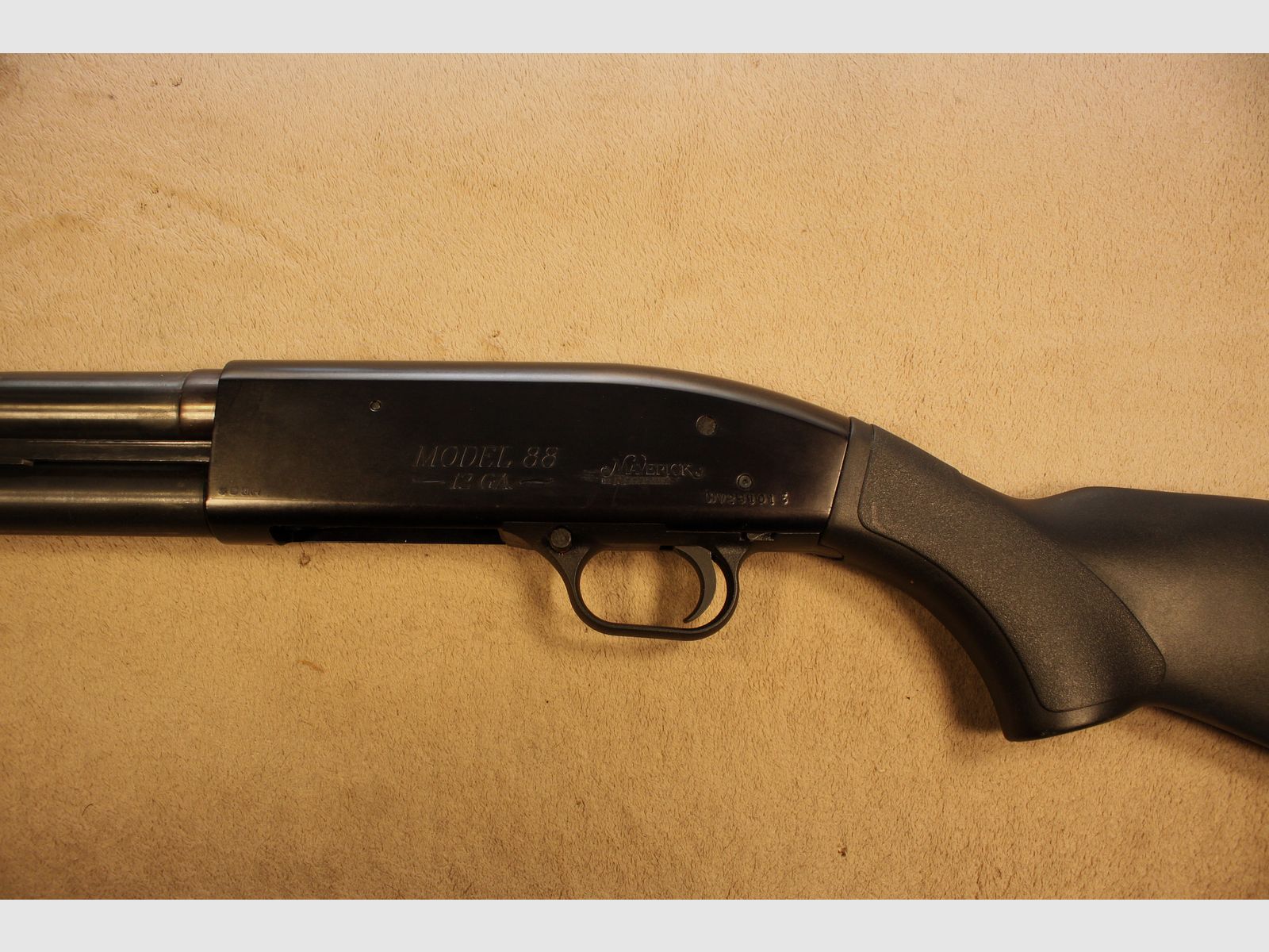 Mossberg Maverick with 26 inch barrel.
