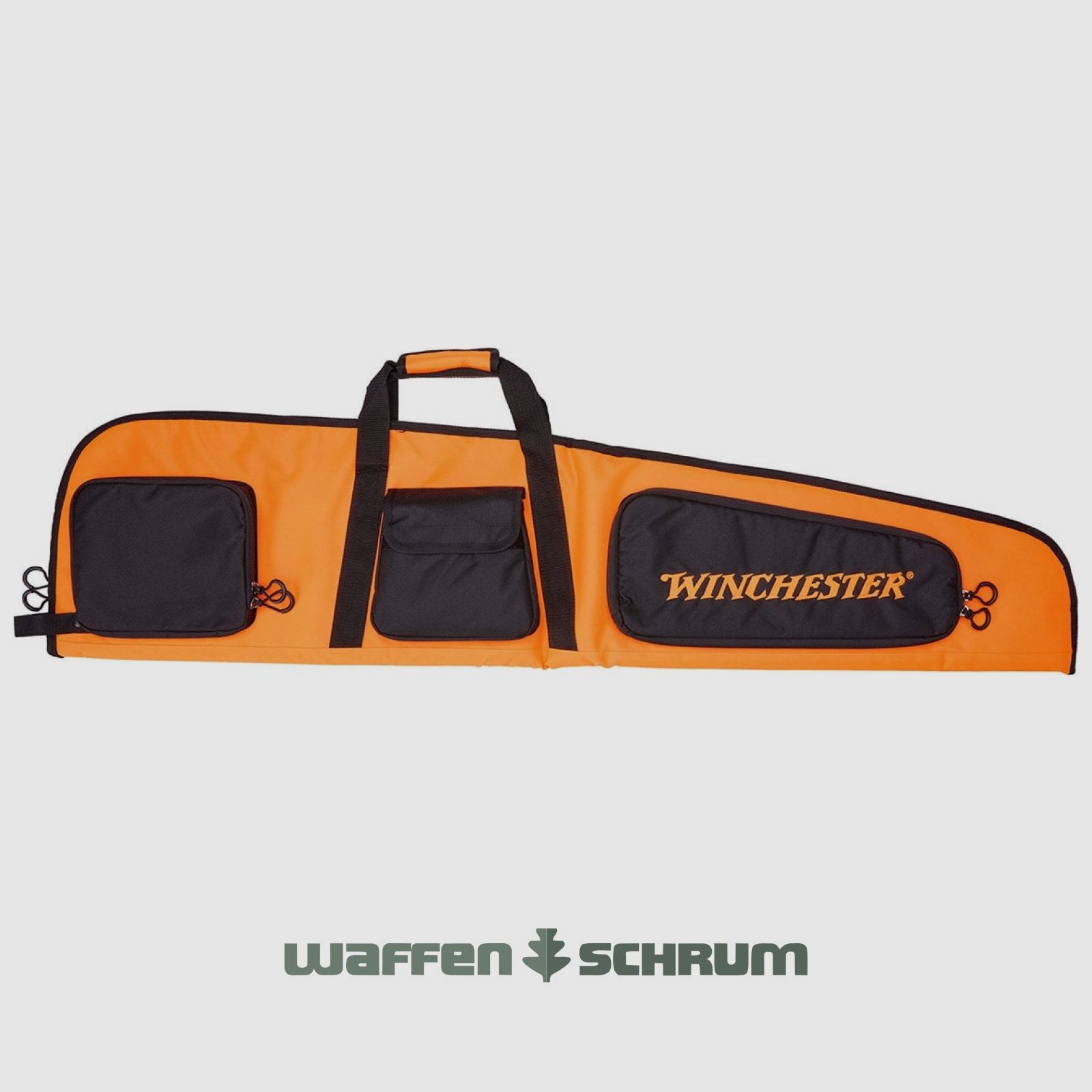 Winchester geweerhoes Flex Tucson 122cm - oranje/zwart