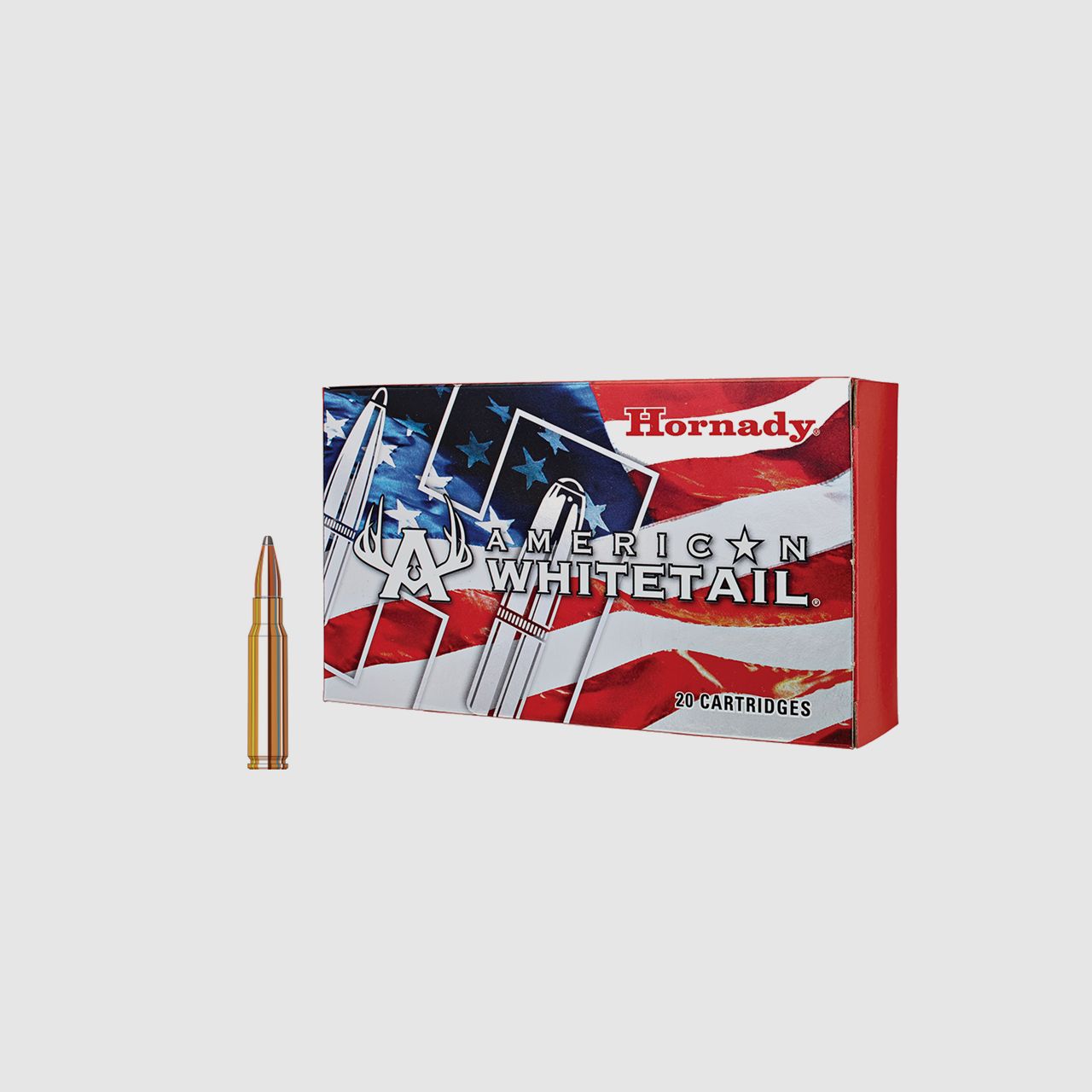 HORNADY - Munition .308Win. American Whitetail SP 10,7g/165grs