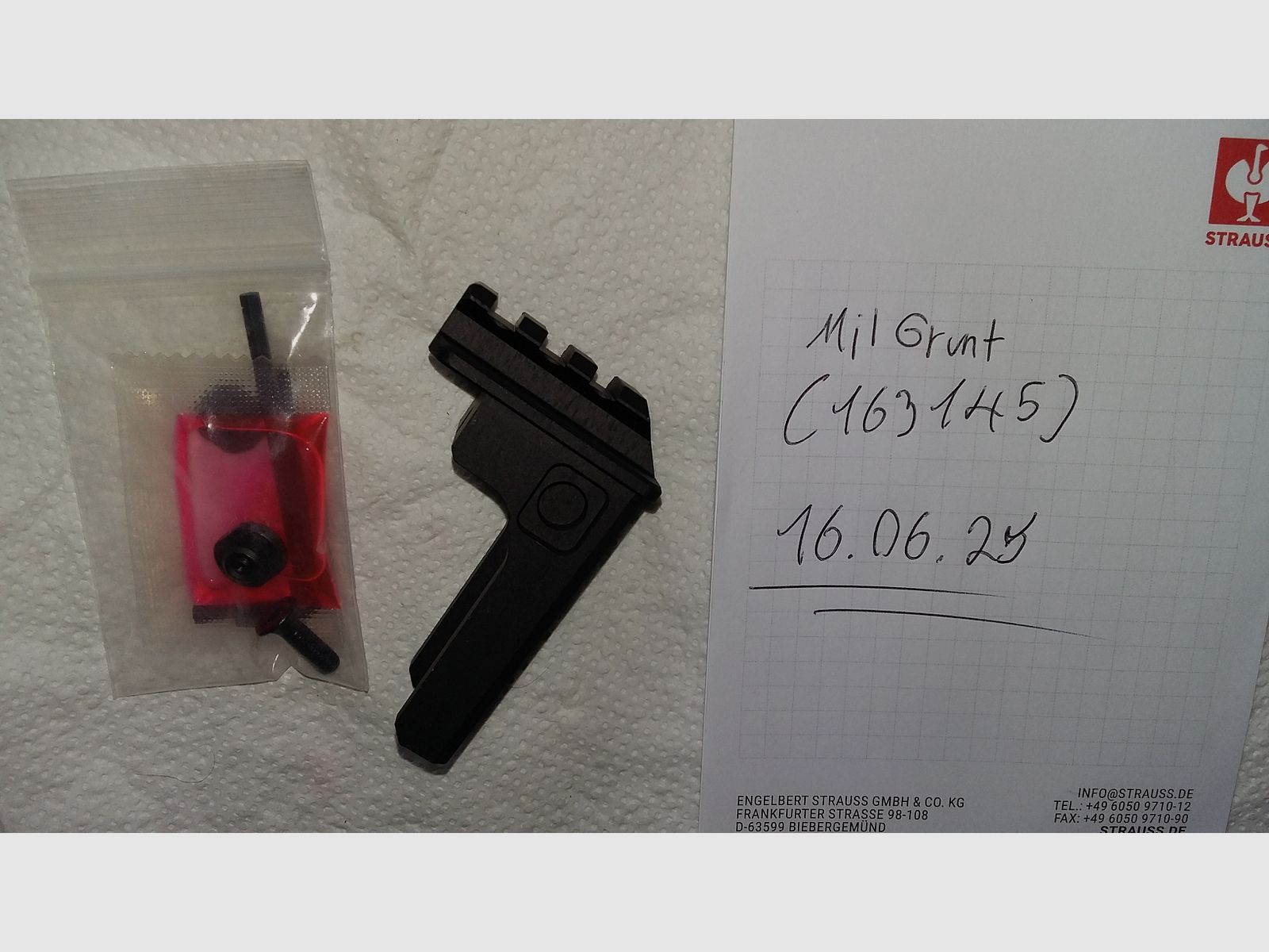 Midwest Industries AK 1913 Picatinnyrail Schaft/Stock Adapter für AKM und AK74
