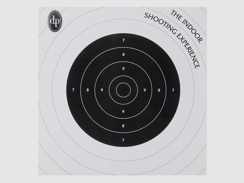 Zielscheibe fĂĽr Kugelfangkasten Indoor Vorderladerwaffen Pedersoli 30 x30 cm 10 StĂĽck