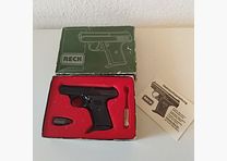 Vintage SRS Pistol Reck Protector 8mm Knall PTB z OVP i akcesoriami