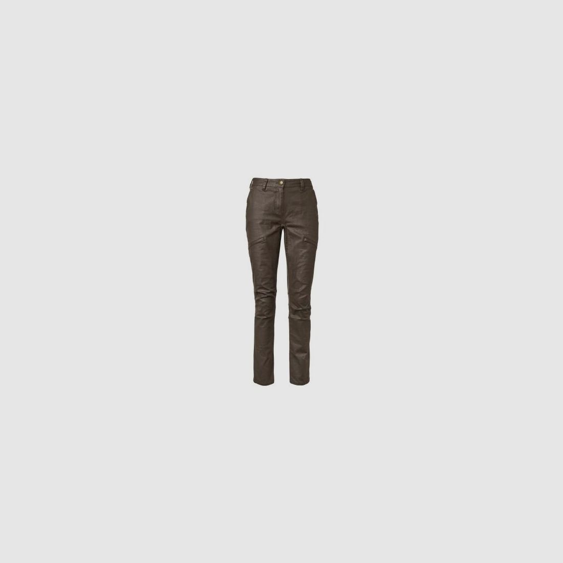 Chevalier Damen Hose Vintage Leder Braun 38W
