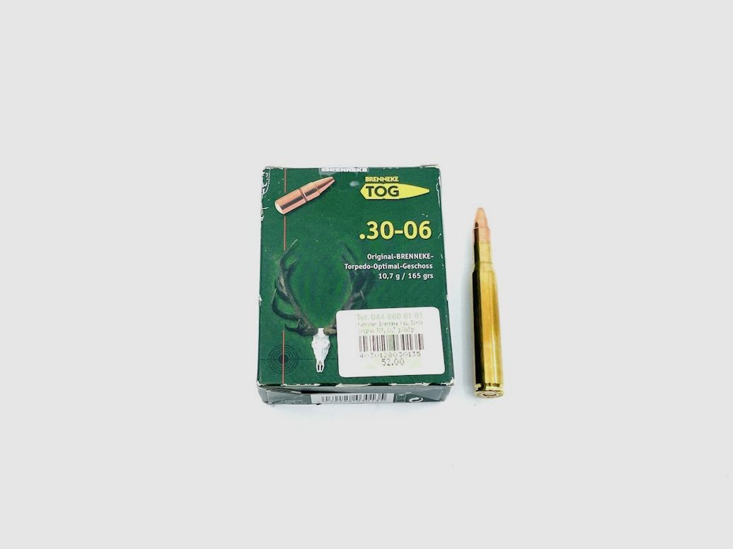 .30-06 Brenneke TOG 10.7g. / 165gr.
