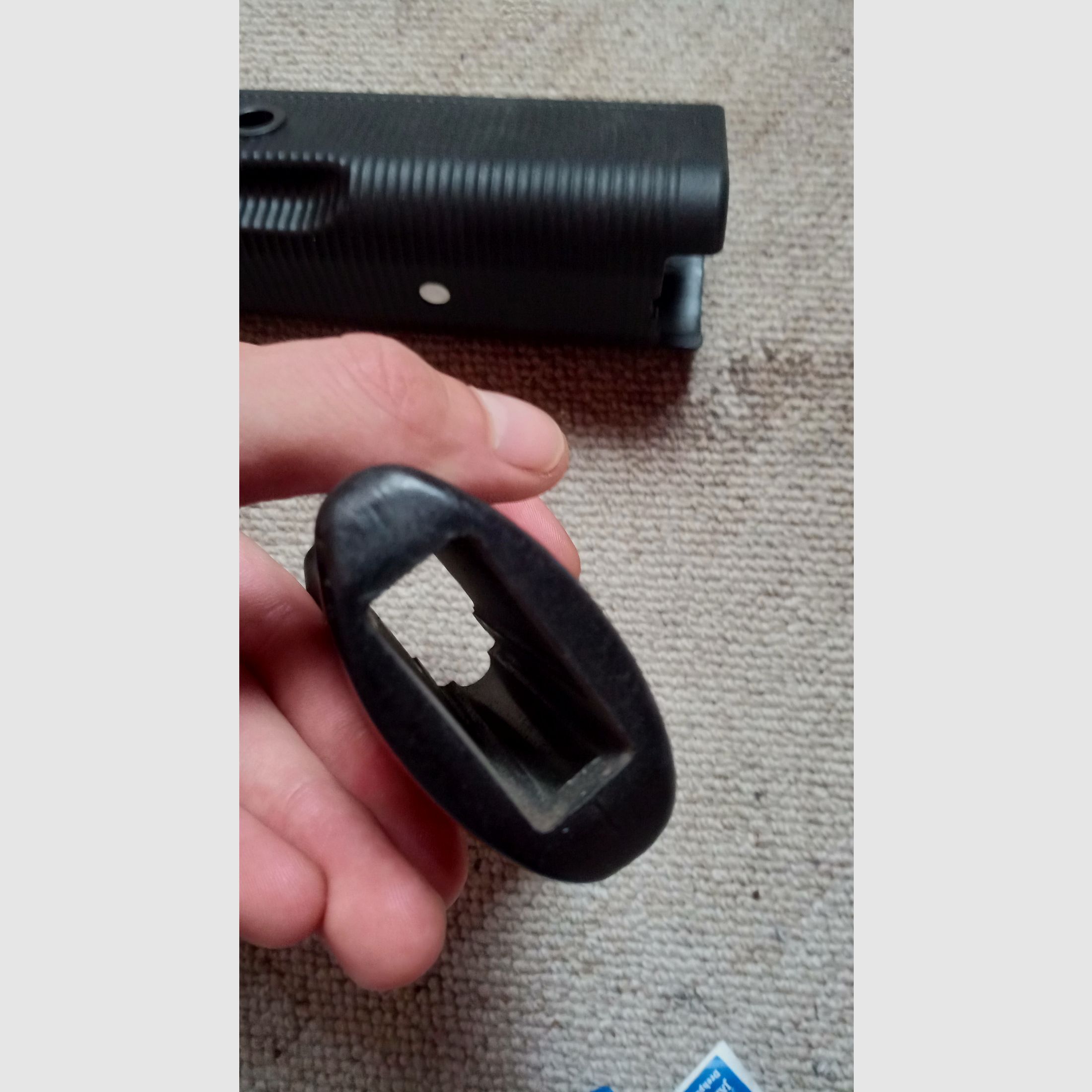 Moderner AC Unity G3 Trapezhandschutz  & Pistolengriff in Schwarz  - Aftermarket Wide Handguard