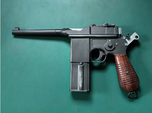 Umarex Legends "Mauser" C96 4.5mm steel BB CO2 blowback single piece
