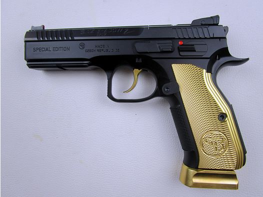 Pistole CZ Shadow 2 OR Golddiger-Sondermodell-; Kal. 9mmLuger *Neu*