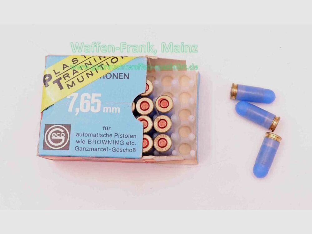 Geco - Fürth GECO plastic training ammunition 7.65mm/.32 ACP