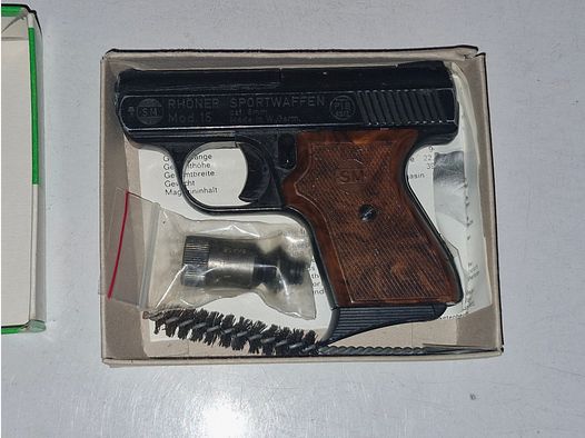 Rhöner Sportwaffen SM Mod. 15 - 8mm Knall - Bj. ca 1975 gut erhalten und gepflegt