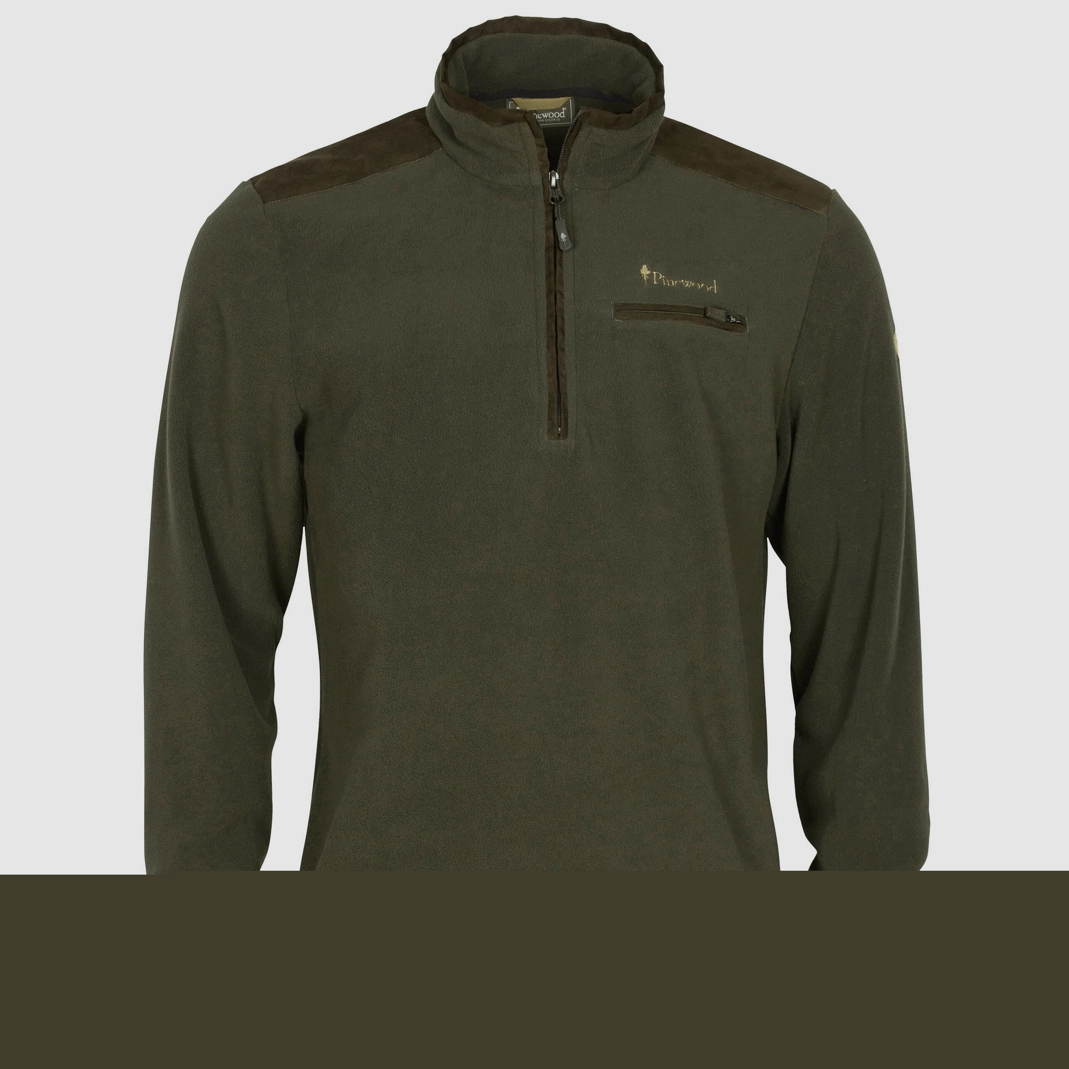Pinewood Fleecepullover Smaland Hunters Half Zip