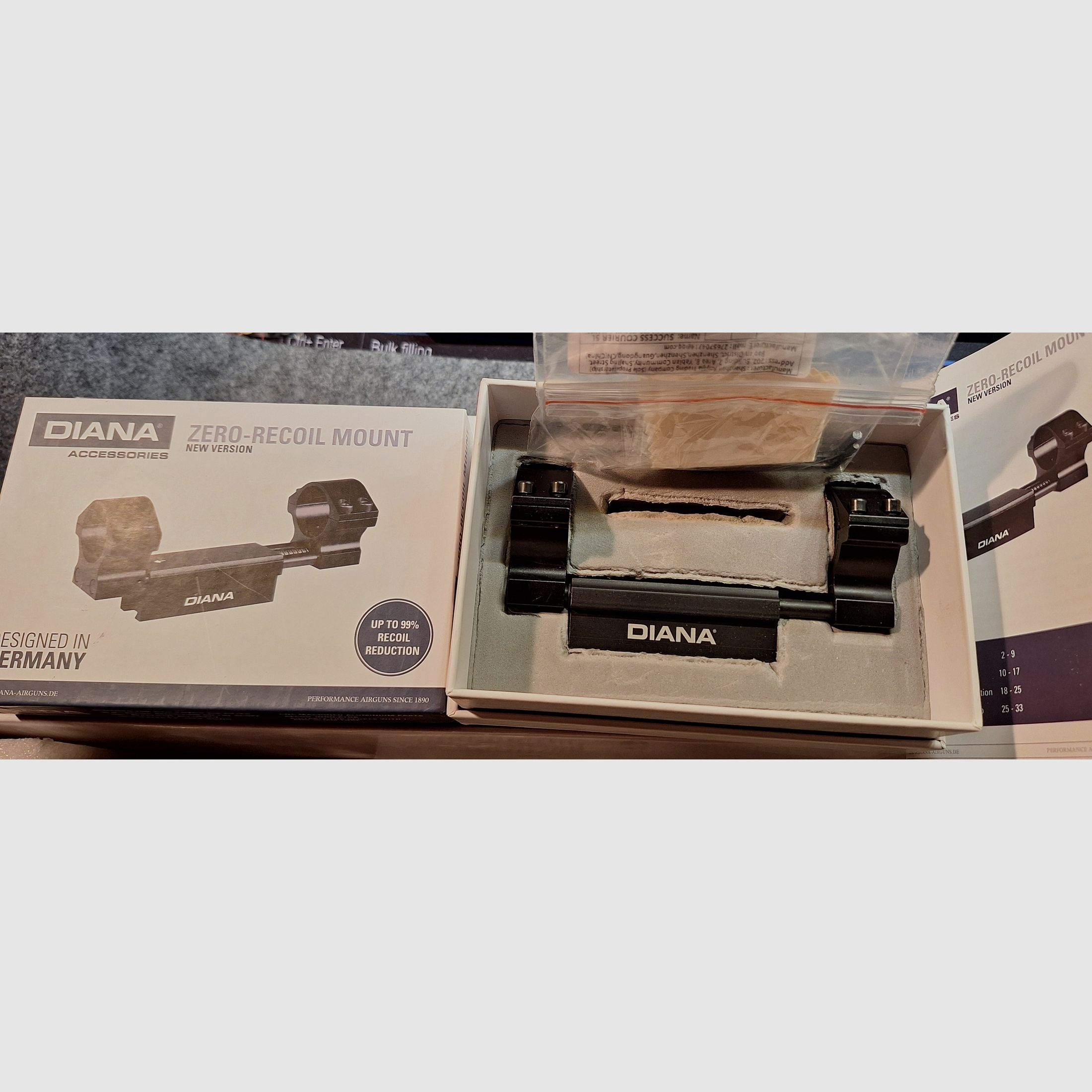 Diana NULL-RÜCKSTOß-MONTAGE