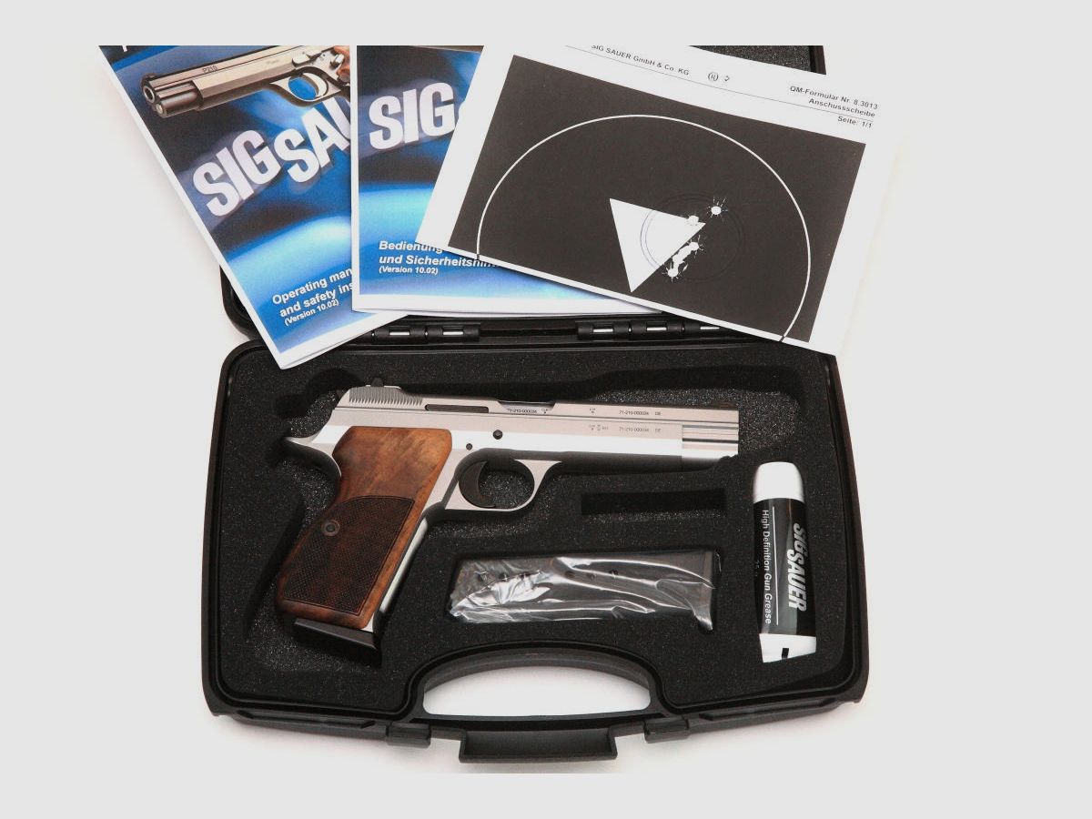 Sig Sauer P210 SILVER LEGEND, afbeelding 2 van 7