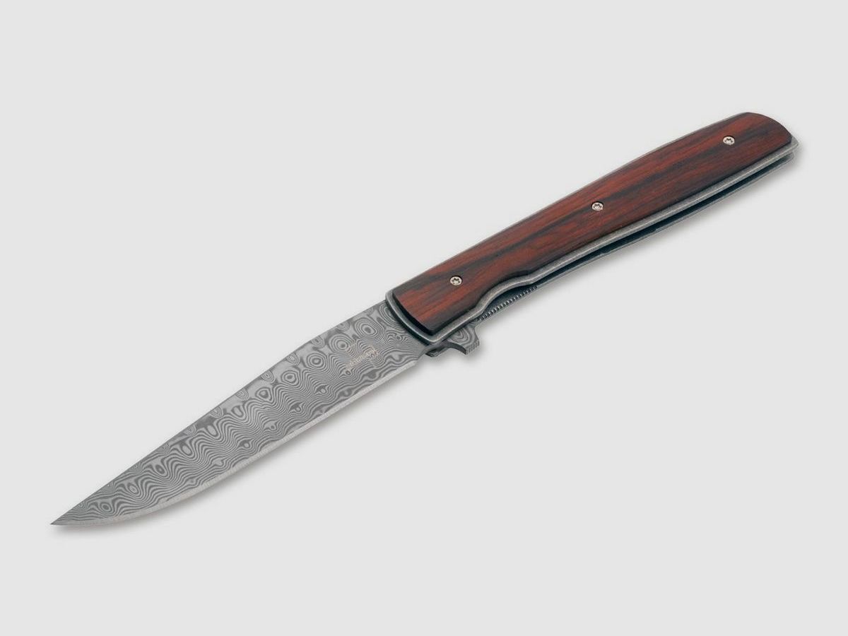 Böker Plus Urban Trapper Cocobolo Damast Taschenmesser, Bild 2 von 14