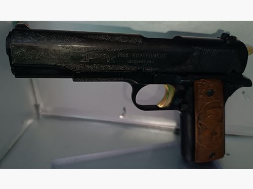 I.W.G Colt 1911 special model engraved