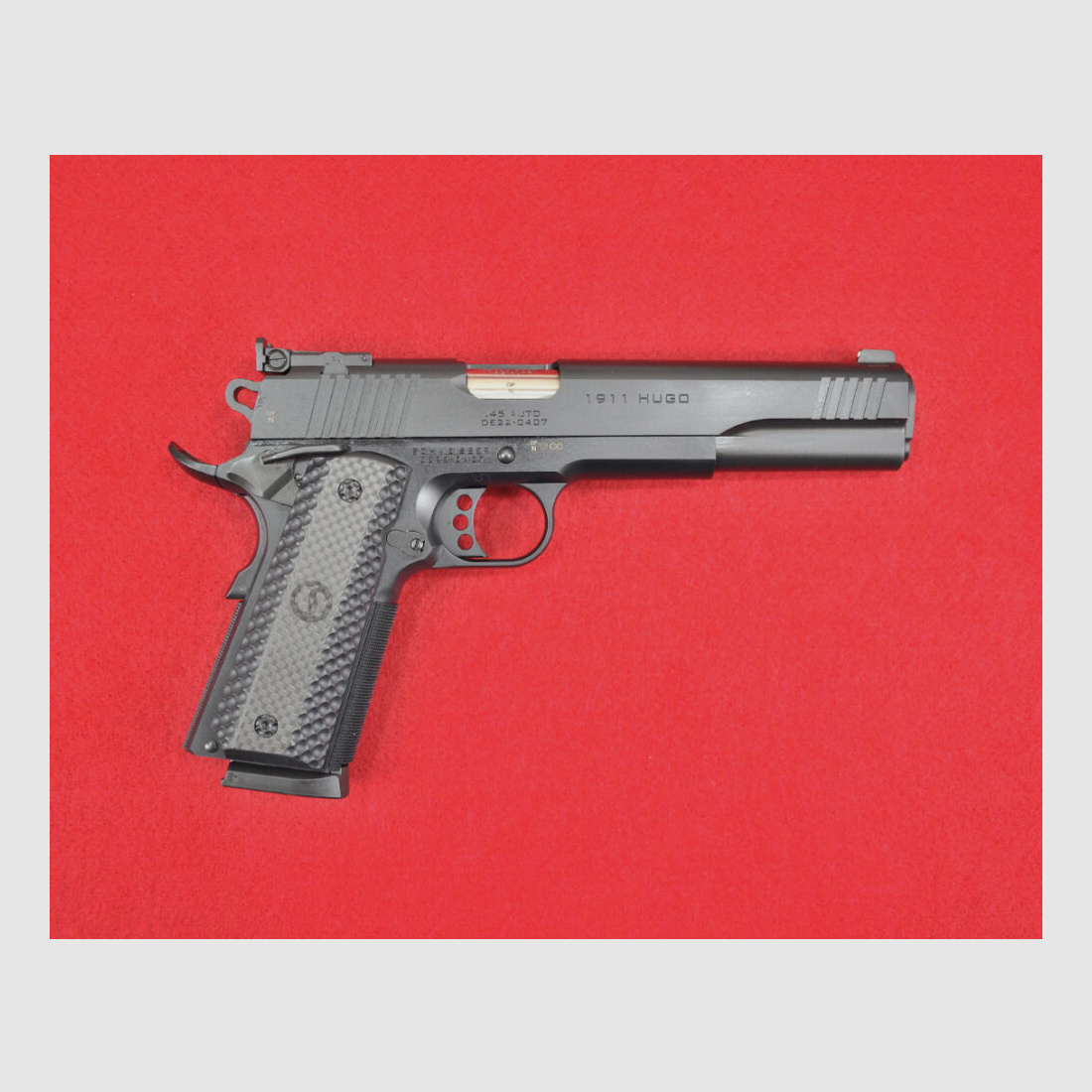 Schmeisser Hugo 1911 schwarz 6" .45 Auto