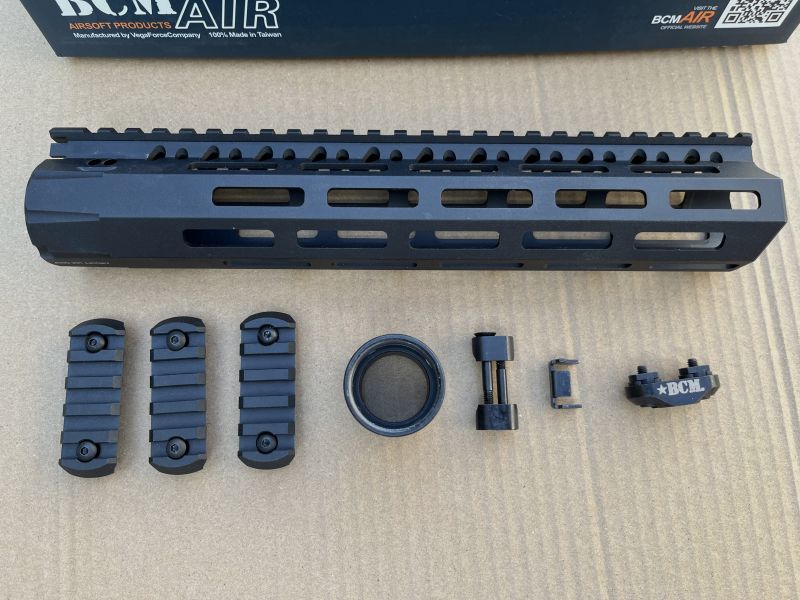 Original VFC BCM M4 GBB M-LOK Handguard in 10 mit 3 Rails