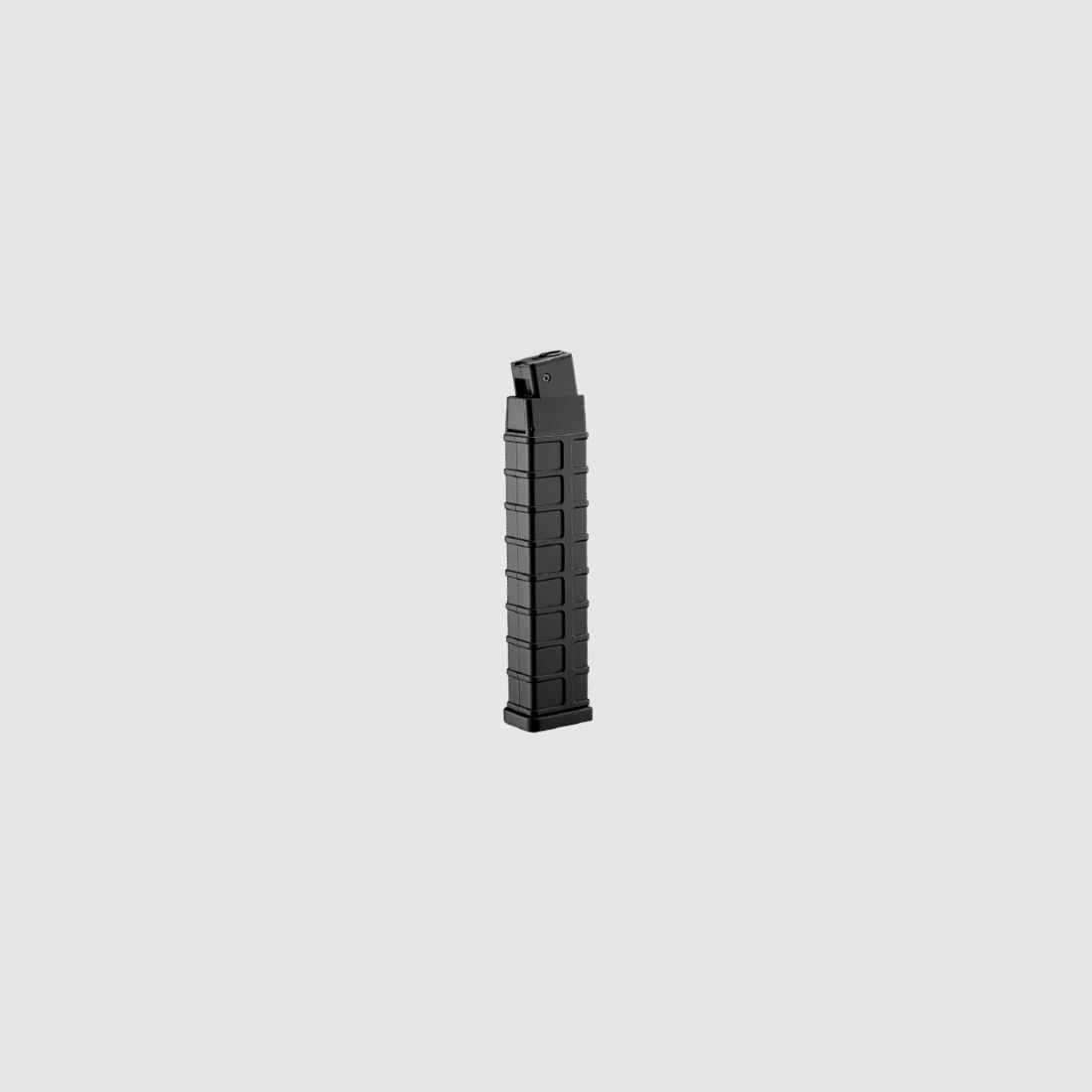 260rds Highcap-Magazin für Tokyo Marui "Mod.M/D" Scorpion, Schwarz