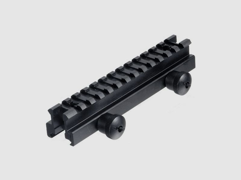 UTG 13 Nuten QD Picatinny Montageerhöhung, BH 21,1mm