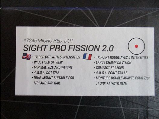 Konus SIGHT-PRO FISSION 2.0 Leuchtpunkt rot