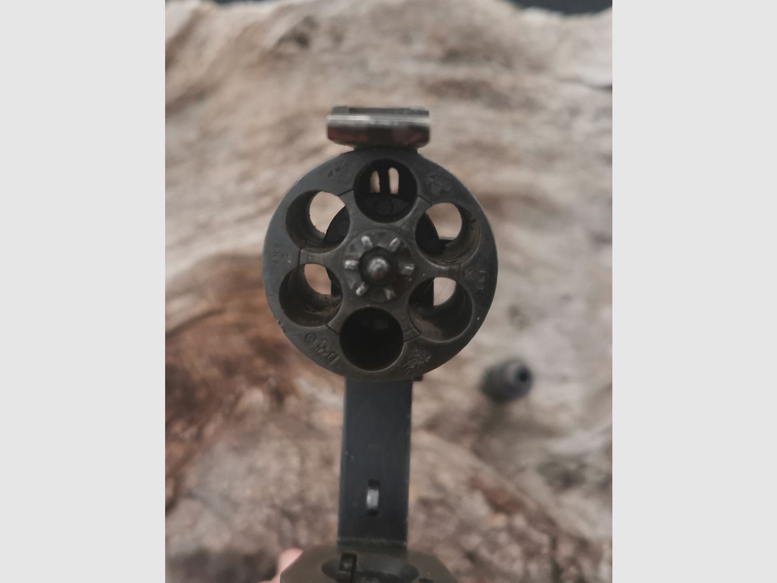 Enfield No.2 MK I WKII oryginalny przerobiony na 9mm R Knall wolny od 18 roku życia